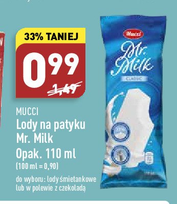 Lód cocoa Mucci mr. milk promocja