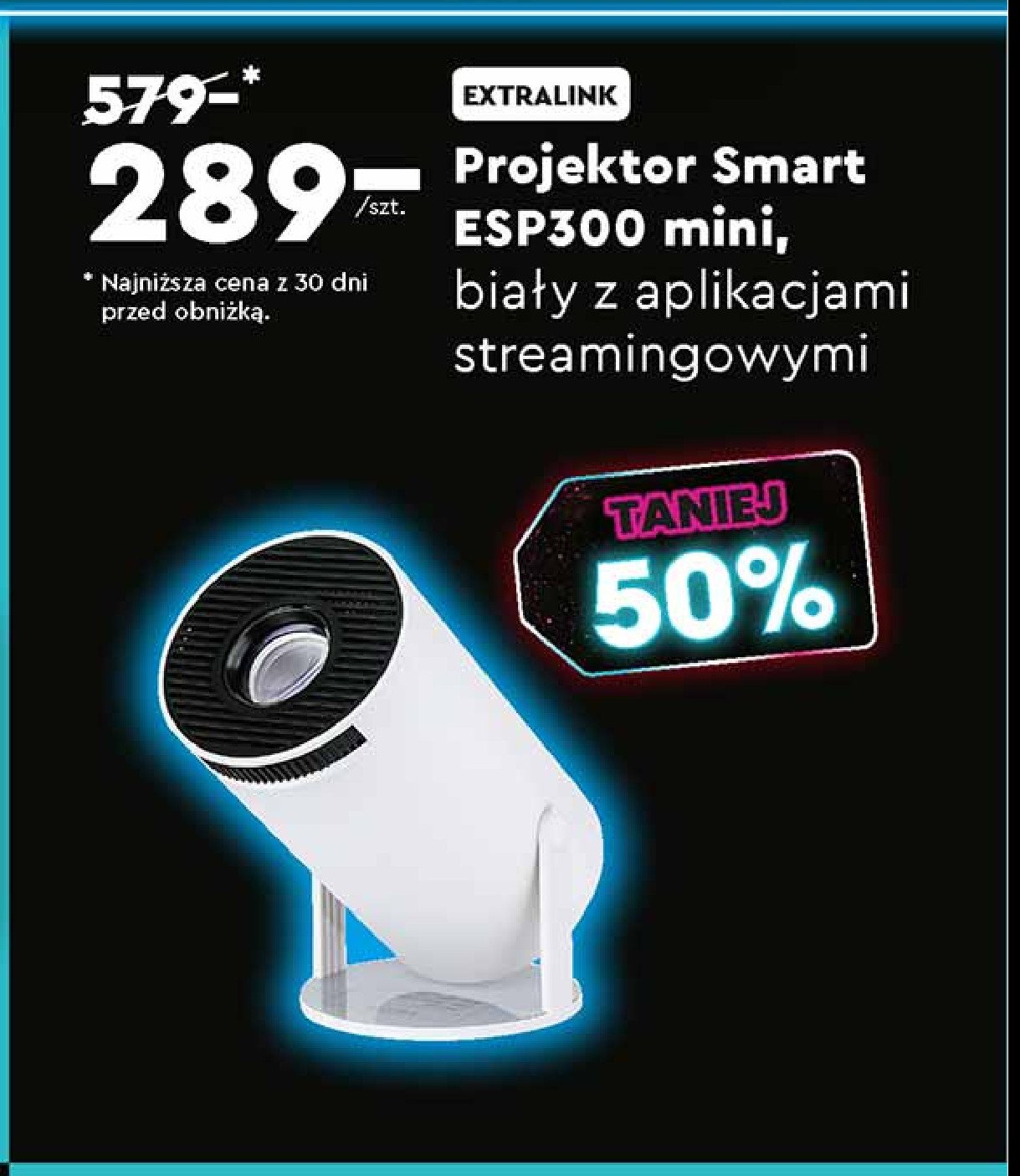 Projektor smart esp-mini Extralink promocja