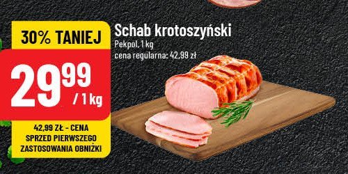 Schab krotoszyński Pekpol promocja w POLOmarket