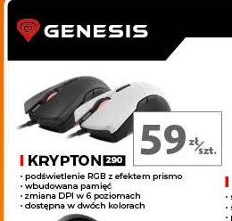 Mysz krypton 290 Genesis promocja