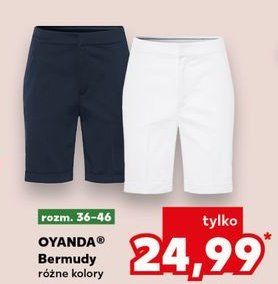 Bermudy damskie 36-46 Oyanda promocja w Kaufland