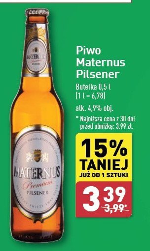 Piwo Maternus promocja