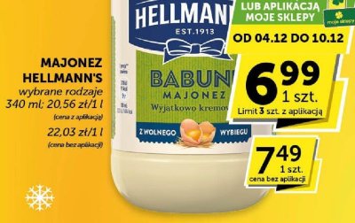 Majonez Hellmann's promocja w Groszek