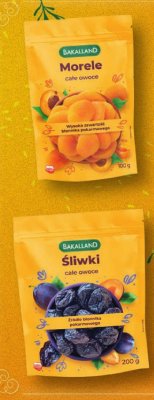 Morele całe owoce Bakalland promocja w Stokrotka