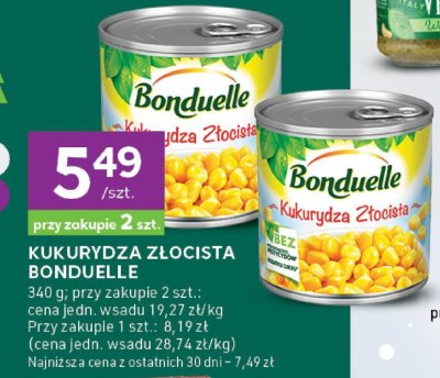 Kukurydza złocista 340 g promocja w Stokrotka