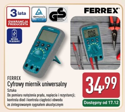 Cyfrowy miernik uniwersalny  promocja w Aldi