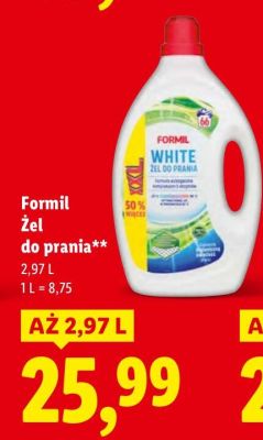 Żel do prania 2,97 l promocja w Lidl