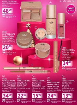 Cień-topper HEBE PROFESSIONAL Top Sparkle Eyeshadow błyszczący cień-topper do powiek 01 angelic, 0,8 g promocja w Hebe