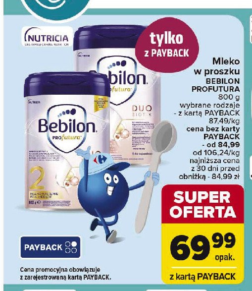 Mleko duo biotik 2 Bebilon profutura promocja