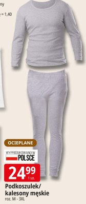 Kalesony męskie promocja w Leclerc