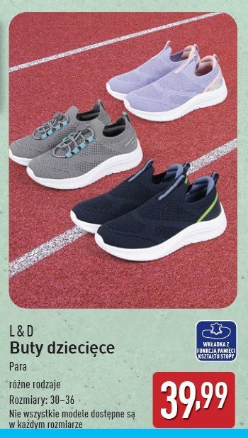 Buty dzieci臋ce 30-36 L&d promocja