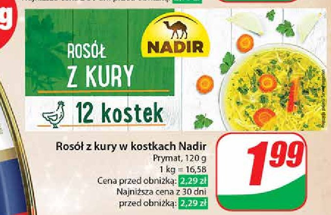 Rosół z kury NADIR (PRZYPRAWY) promocja