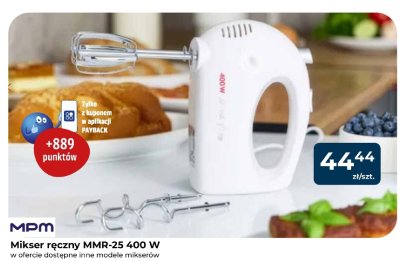 Mikser ręczny MPM MMR-25 400 W promocja w PSB Mrówka