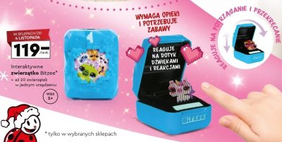 Interaktywne zwierzątko Bitzee aż 20 zwierzątek w jednym urządzeniu promocja w Biedronka