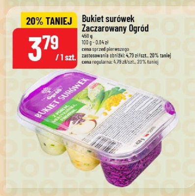 Bukiet surówek Zacierkowany Ogród promocja w POLOmarket