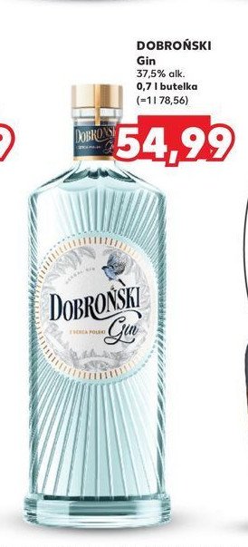 Gin DOBROŃSKI promocja w Kaufland