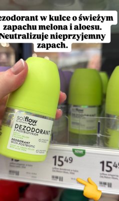 Dezodorant w kulce roll-on melon&aloes promocja w Rossmann