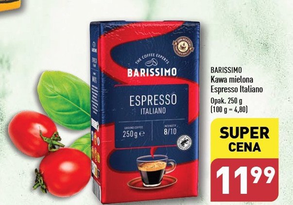 Kawa Barissimo espresso italiano promocja