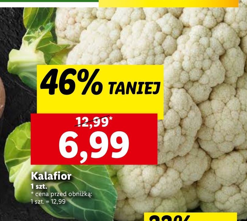 Kalafior promocja w Lidl