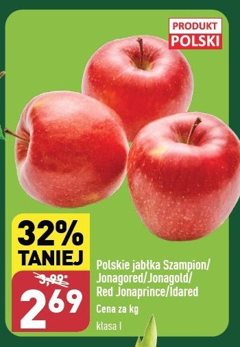 Jabłka red jonaprince polska promocja