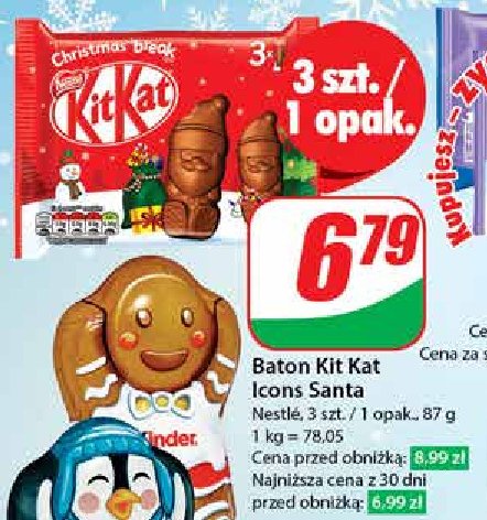 Baton christmas break Kitkat promocja