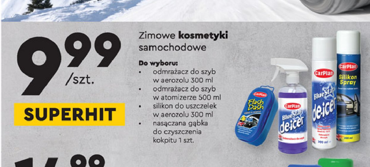 Odmrażacz do szyb w atomizerze sub-zero Carplan promocja