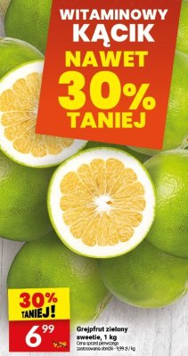 Grejpfrut zielony sweetie, 1 kg promocja w Twój Market
