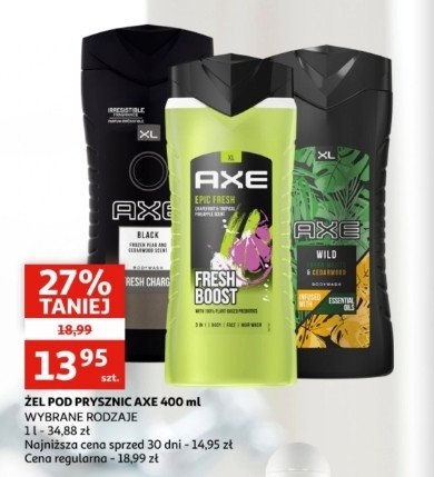 Żel pod prysznic Axe wild promocja