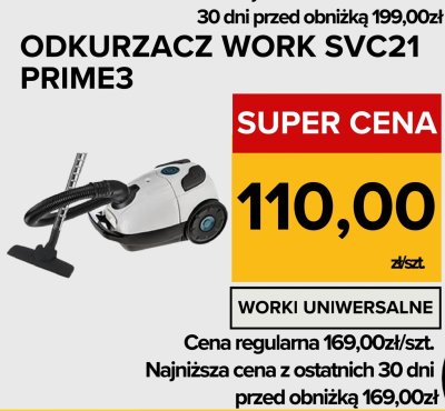Odkurzacz promocja w Supeco