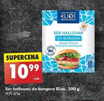 Ser halloumi do burgera Elios promocja