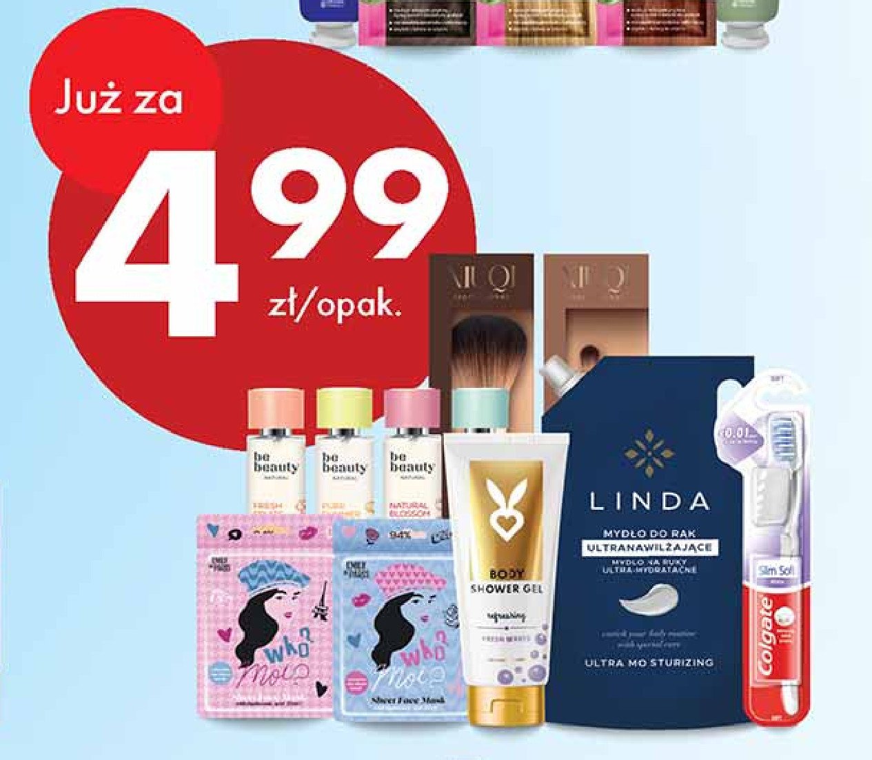 Pędzel do cieni Niuqi promocja w Biedronka