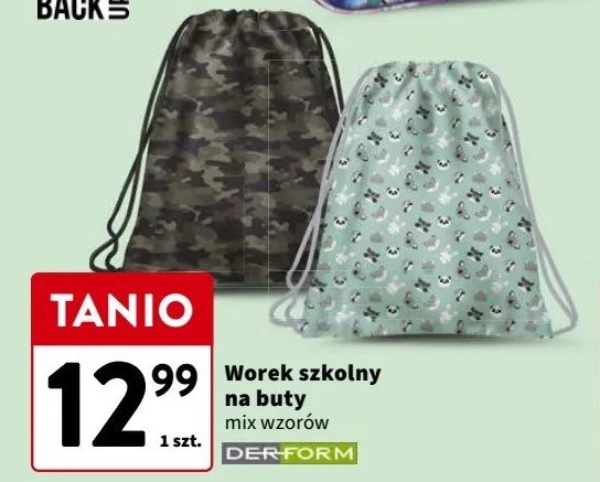 Worek na buty Derform promocja