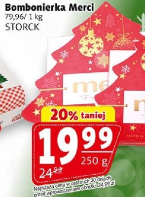 Bombonierka Merci STORCK promocja w Prim Market