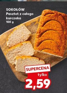 Pasztet z całego kurczaka Sokołów promocja