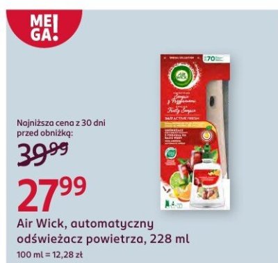 Odświeżacz powietrza promocja w Rossmann
