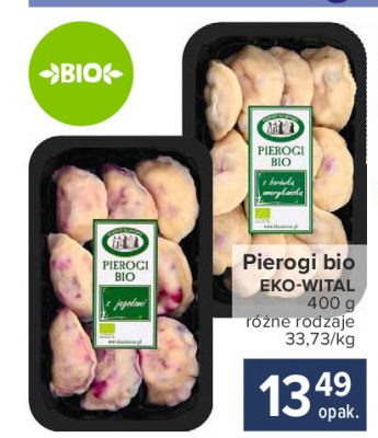 Pierogi z jagodami bio Produkty klasztorne promocja