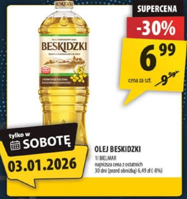 Olej Beskidzki promocja w Arhelan