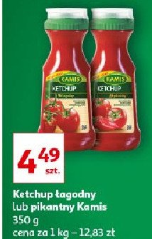 Ketchup łagodny Kamis promocja