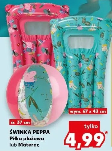 Materac dmuchany świnka peppa 67 x 43 cm promocja