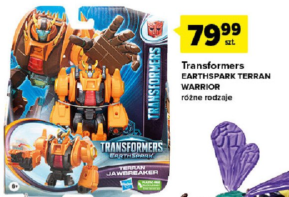 Figurka transformers earthspark terran warrior Hasbro promocja