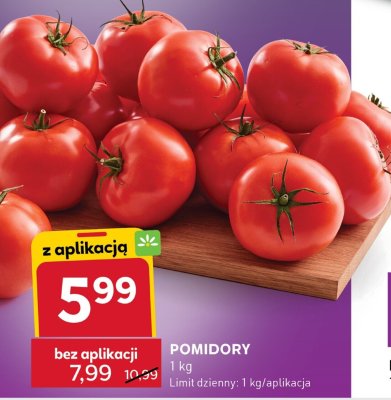 Pomidory daktylowe Carrefour targ świeżości promocja w Stokrotka