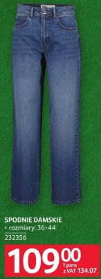 Spodnie damskie promocja w Selgros