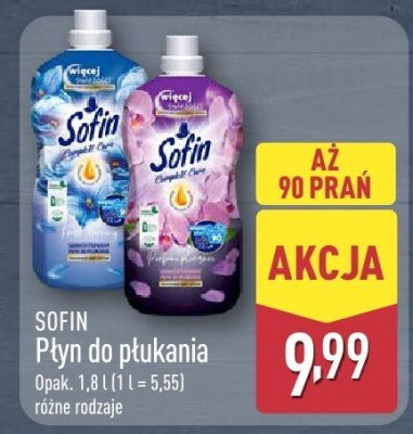 Płyn do płukania Sofin promocja w Aldi