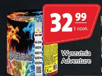 Wyrzutnia fajerwerków Adventure promocja w Prim Market