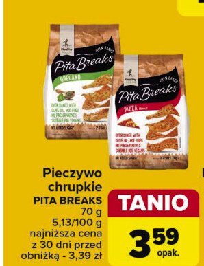 Chipsy z pity oregano PITA BREAKS promocja