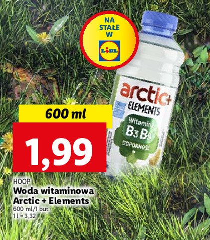 Woda immunity Arctic plus elements promocje