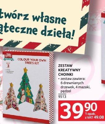 Zestaw kreatywny choinki promocja w Selgros
