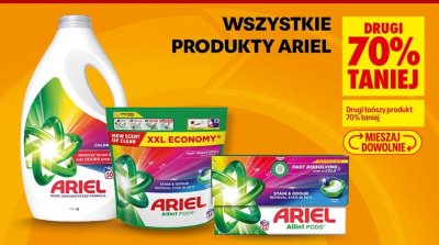 Wszystkie produkty Ariel promocja w Biedronka