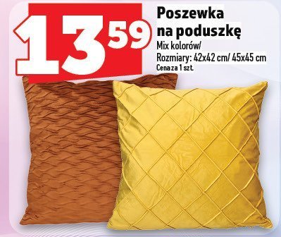 Poszewka na poduszkę promocja w TOPAZ