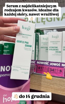 Serum do twarzy Dermosophy Gentle PHA Serum promocja w Hebe
